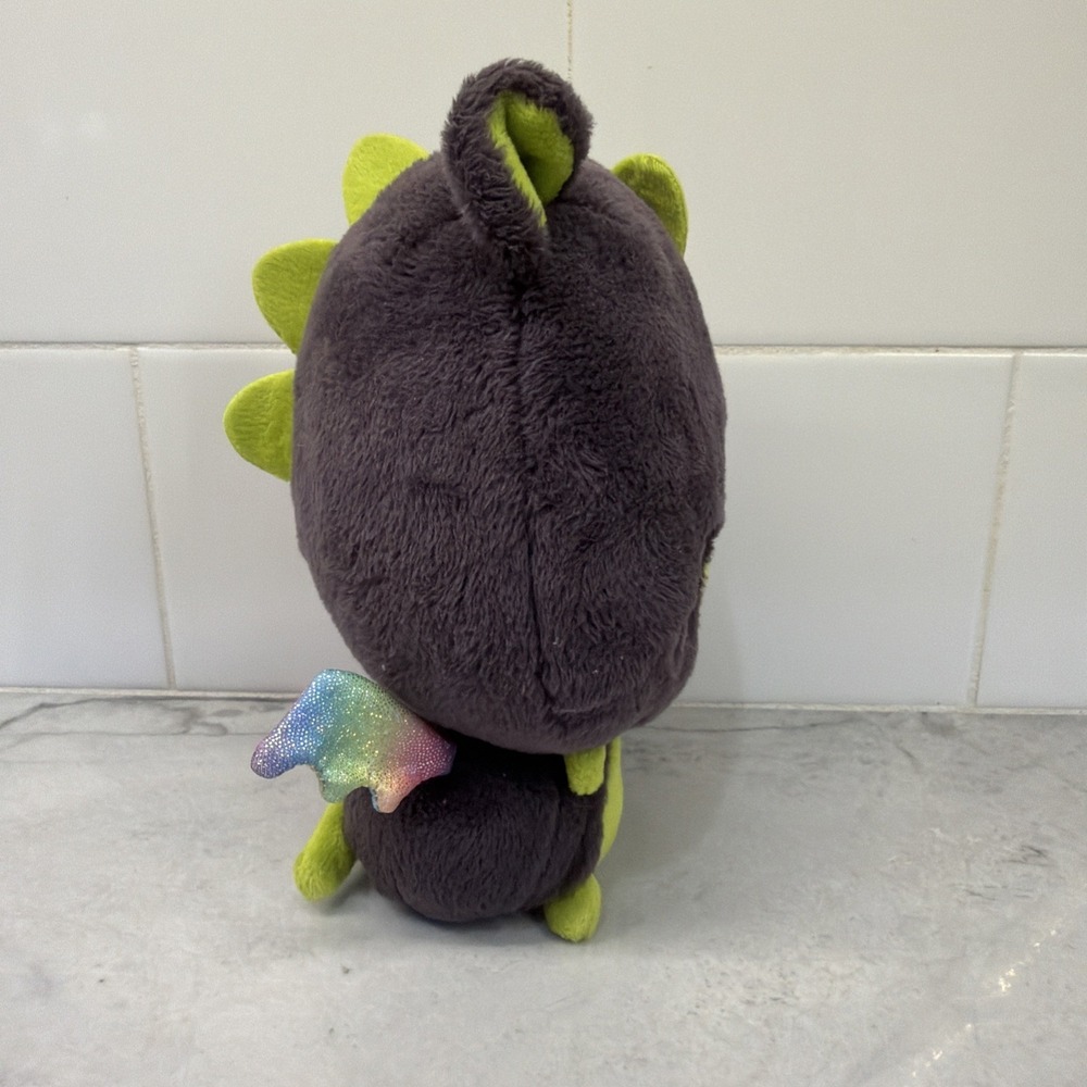 Gund Drops Willie Wings Purple Dragon Iridescent Winged Plush Stuffed Animal - Picture 5 of 15